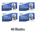 Bestseller Stainless steel razor blade old-fashioned manual double-sided razor blade hairdressing barber shop tools safety razor