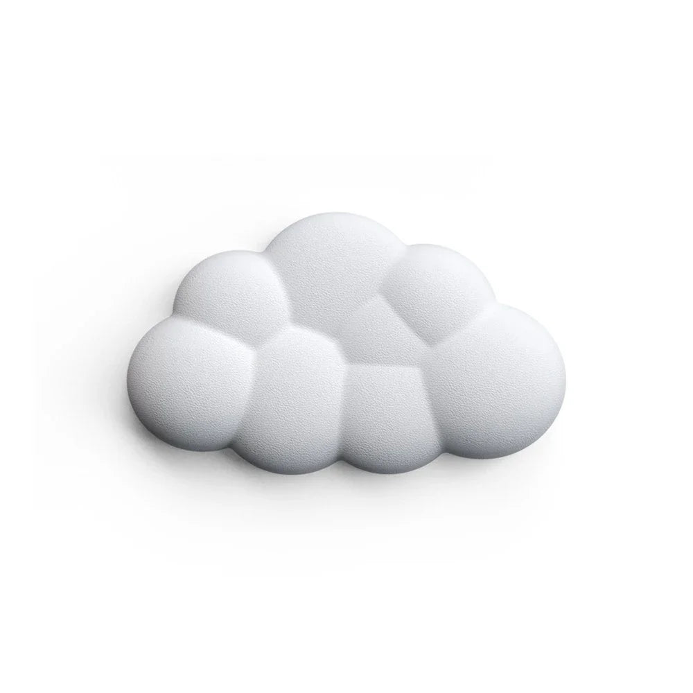 Ergonomic Mouse Pad with Wrist Rest for Keyboard, Cloud Anti-Slip Desktop Office Gamer Mouse Pad with Wrist Rest