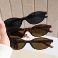 3pcs European and American Retro Oval Small Frame Women's Fashionable Sunglasses, Personalized Trendy Glasses