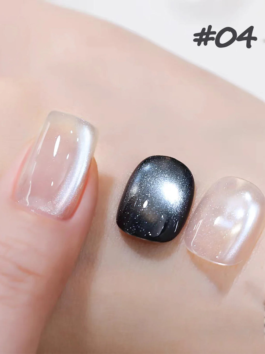 SHAKA 1-4pcs New Spring/Summer Bestsell Blue Nails Green Blue Nail Supplies Fantastic Ocean Bubble Cat Eye Gel Nail Polish