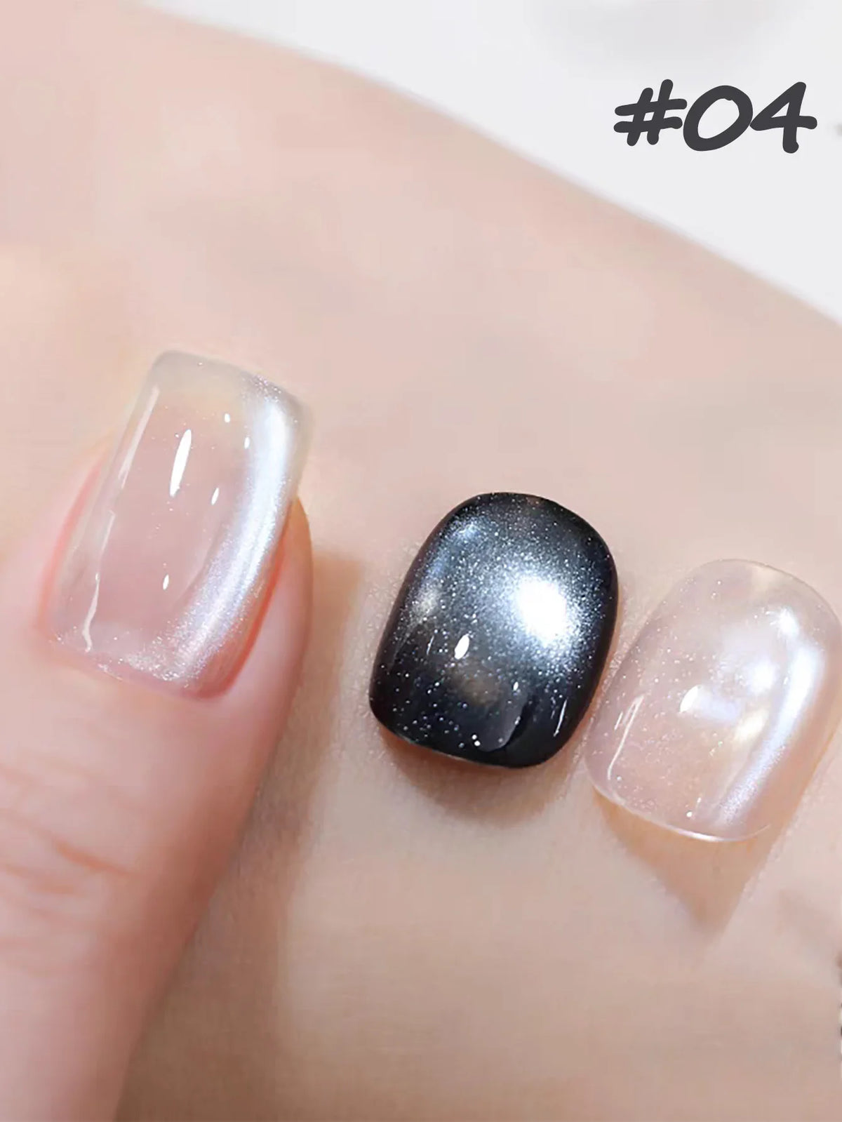 SHAKA 1-4pcs New Spring/Summer Bestsell Blue Nails Green Blue Nail Supplies Fantastic Ocean Bubble Cat Eye Gel Nail Polish