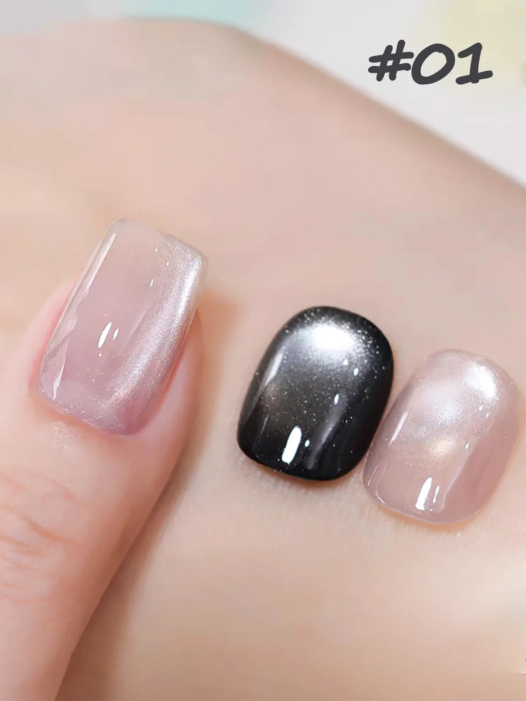SHAKA 1-4pcs New Spring/Summer Bestsell Blue Nails Green Blue Nail Supplies Fantastic Ocean Bubble Cat Eye Gel Nail Polish