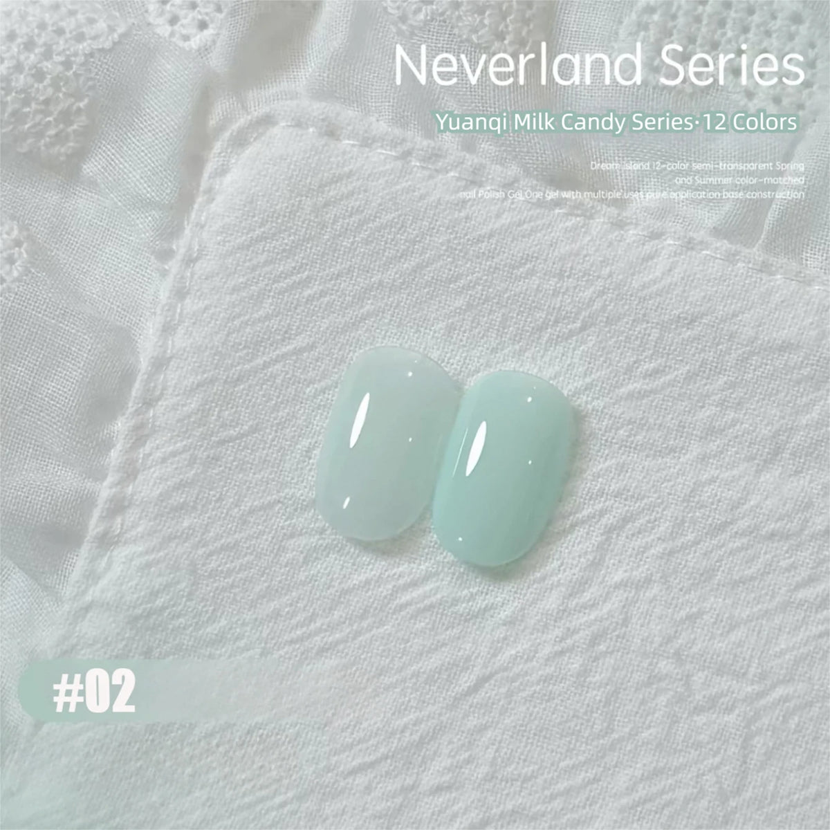 10ml Vitality Milk Candy Series Gel Nail Polish 2026 New Summer Bestseller Featuring a Dopamine Milk Candy Jelly Nail Polish