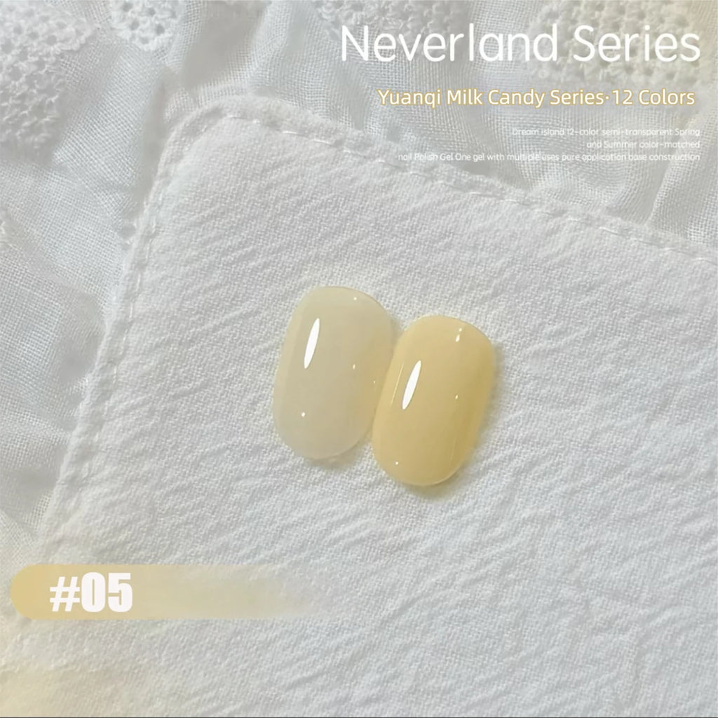 10ml Vitality Milk Candy Series Gel Nail Polish 2026 New Summer Bestseller Featuring a Dopamine Milk Candy Jelly Nail Polish