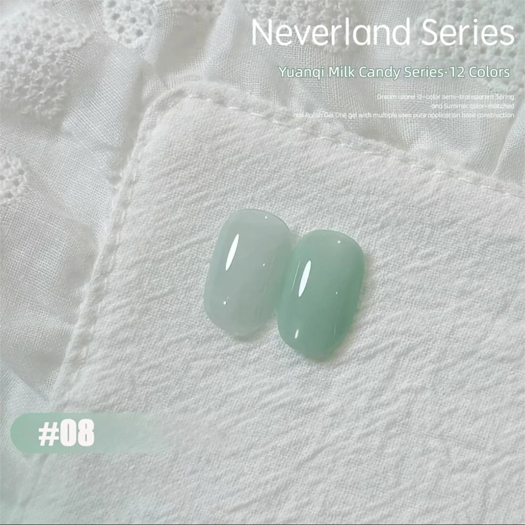10ml Vitality Milk Candy Series Gel Nail Polish 2026 New Summer Bestseller Featuring a Dopamine Milk Candy Jelly Nail Polish