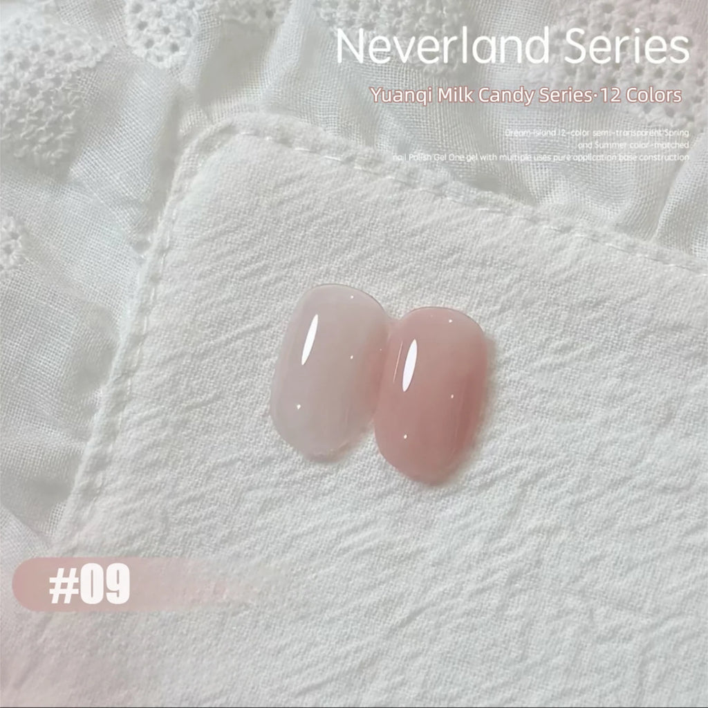 10ml Vitality Milk Candy Series Gel Nail Polish 2026 New Summer Bestseller Featuring a Dopamine Milk Candy Jelly Nail Polish