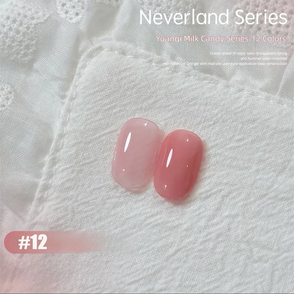 10ml Vitality Milk Candy Series Gel Nail Polish 2026 New Summer Bestseller Featuring a Dopamine Milk Candy Jelly Nail Polish