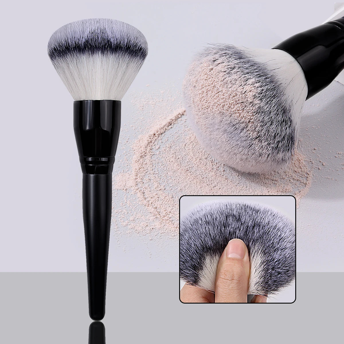 1 pcs Bestselling profession makeup tools Powder brush Super soft large fluffy Loose powder brush Blush brush does