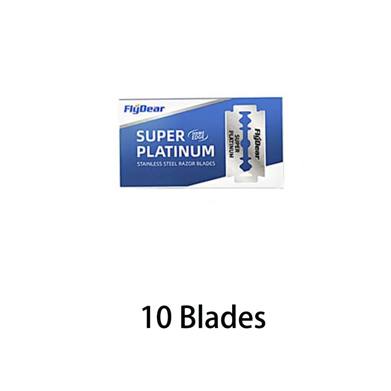 Bestseller Stainless steel razor blade old-fashioned manual double-sided razor blade hairdressing barber shop tools safety razor